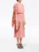 Prada Slubbed toile dress