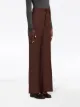 Prada high-waisted flared trousers