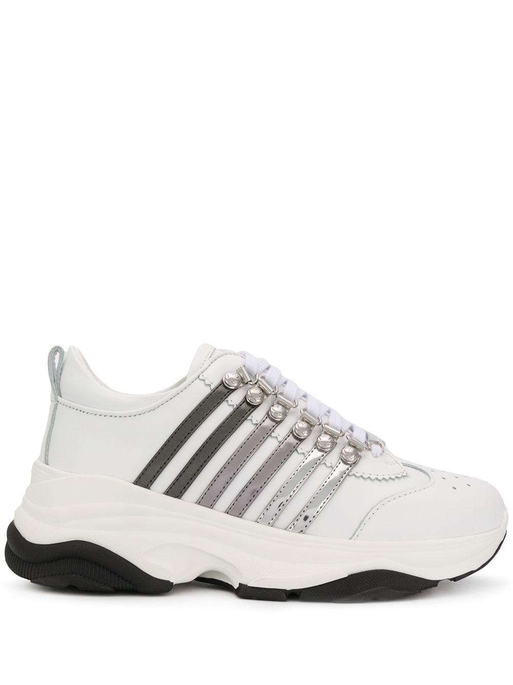 Shop Dsquared2 Bumpy 251 Sneakers In White