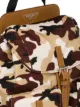 Prada camouflage pattern backpack