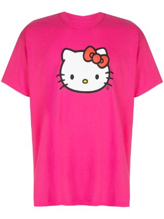 Anti Social Social Club Hello Kitty 印花t恤 Farfetch