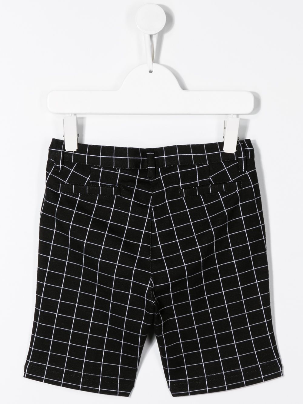 фото Il gufo checked shorts