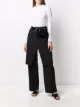الصورة 2 من Comme Des Garçons بلوزة دانتيل برقبة دائرية وزهور