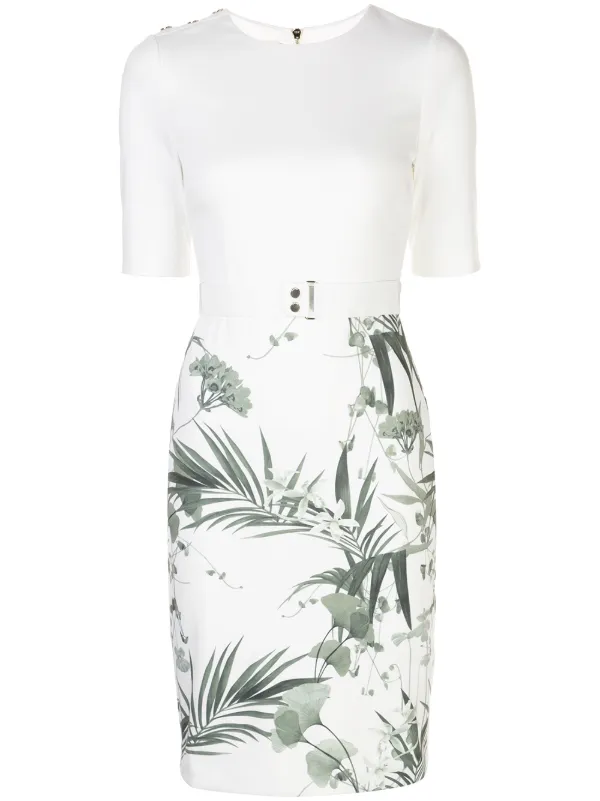 ted baker dress white