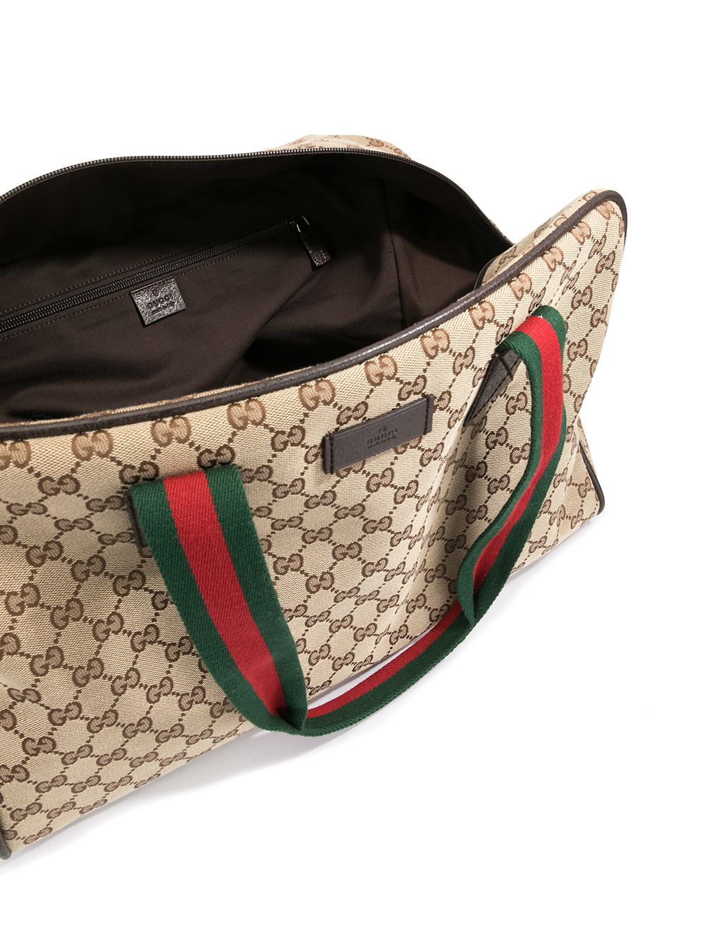 фото Gucci pre-owned сумка shelly с узором gg supreme