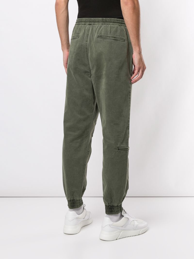 JUUNJ DENIM TRACK PANTS 