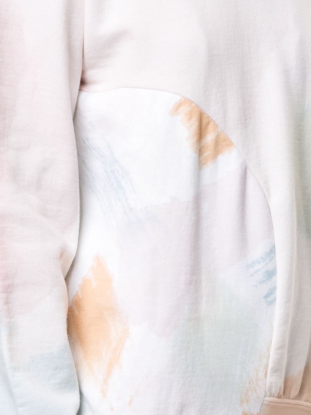 фото Collina strada abstract-print asymmetric sweatshirt