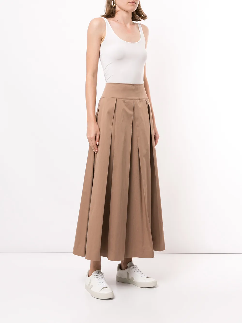 фото Eleventy pleated long skirt