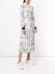 Markus Lupfer Kamile Serengeti Pleated dress