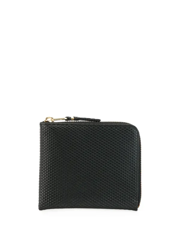 comme de garcons zip around wallet