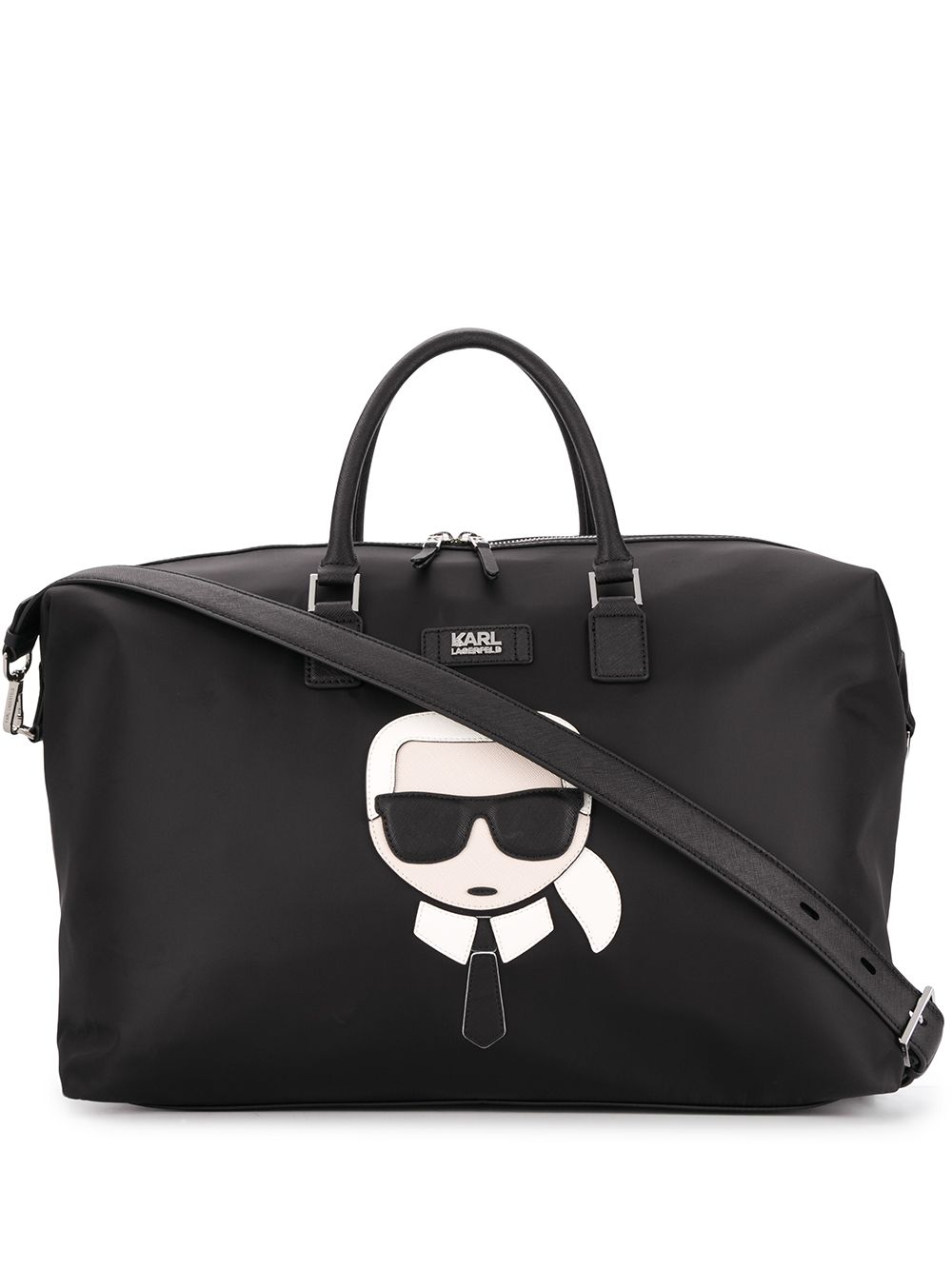 фото Karl lagerfeld karl embroidered weekend bag