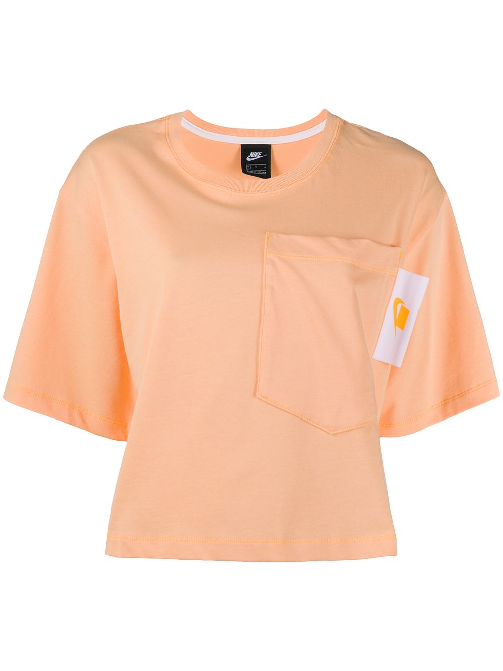 Nike Boxy Fit Short T-shirt In Orange