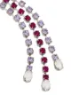 AREA crystal-embellished drop earrings