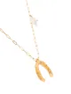 Alighieri 24kt gold-plated Flashback River necklace