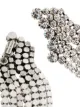 Isabel Marant silver-tone fringed crystal earrings