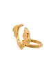 Image 1 of Alighieri 24kt gold-plated The Infernal Storm ring