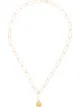 Image 1 of Alighieri 24kt gold-plated Baby Lion In The Night pendant necklace