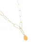 Image 2 of Alighieri 24kt gold-plated Baby Lion In The Night pendant necklace