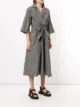 Sofie D'hoore Dijou gingham shirt dress