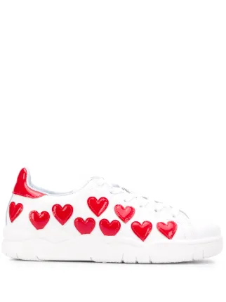 heart sneakers chiara ferragni