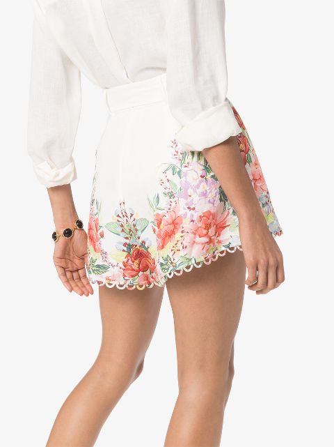 zimmermann floral shorts