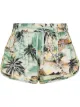 Image 1 of Zimmermann Juliette island print shorts