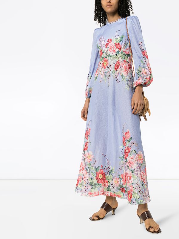 zimmermann bellitude floral dress