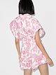 Zimmermann floral print tie-waist playsuit