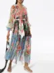 Image 2 of Zimmermann Bellistude panelled floral-print dress