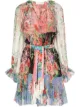 Image 1 of Zimmermann Bellitude spliced short dress