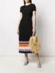 الصورة 2 من M Missoni تيشيرت بنقش متعرج