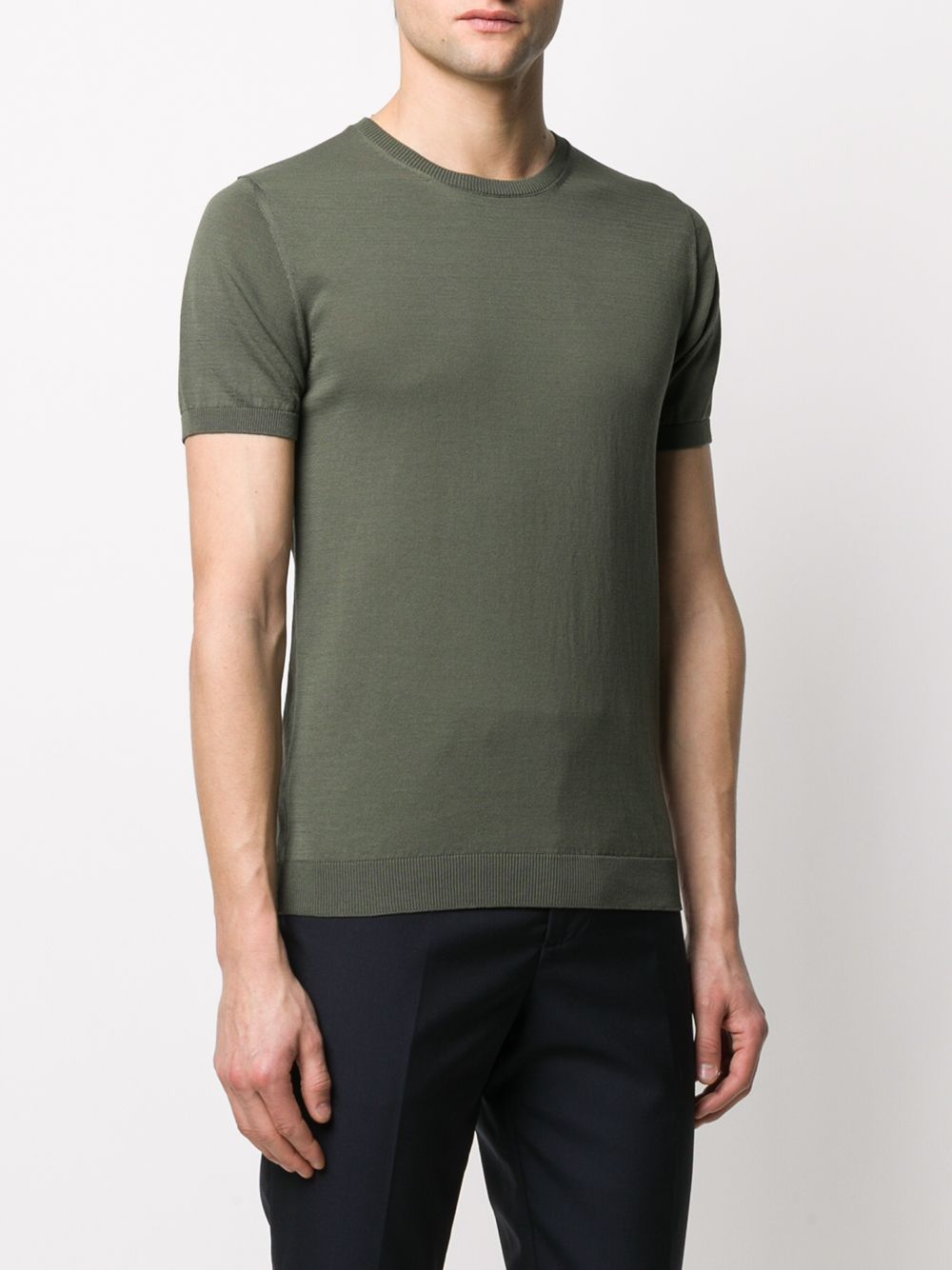 фото Cenere gb short-sleeve knit t-shirt