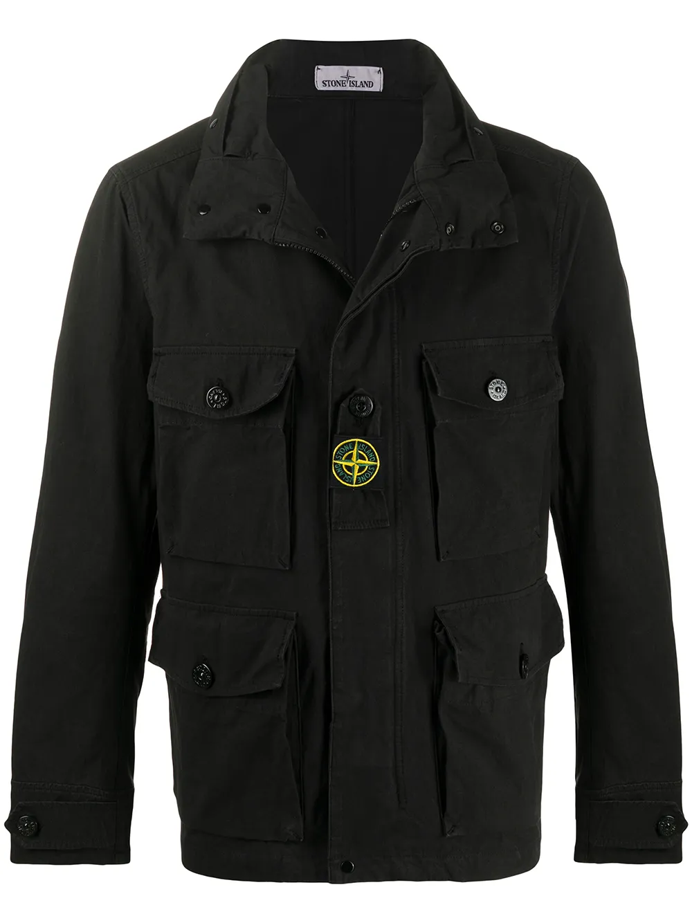 Stone Island Utility Jacket In Black