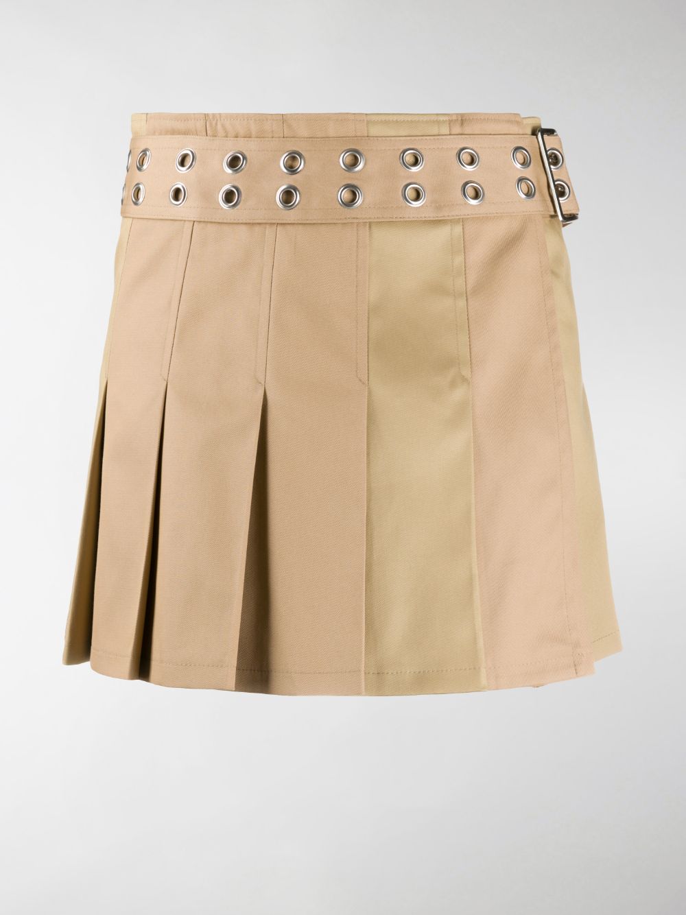 JUNYA WATANABE EYELET BELT PLEATED SKIRT,JES010S2015096084