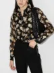 Afbeelding 2 van Victoria Beckham Shirt met bloemenprint