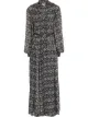 الصورة 1 من Victoria Beckham floral print pleated dress