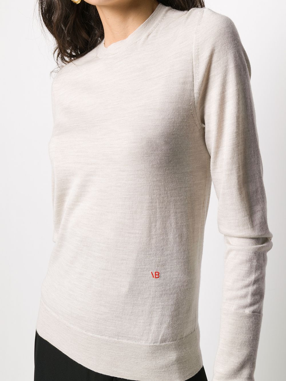 фото Victoria beckham свитер с длинными рукавами