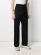 Yohji Yamamoto بنطال بقصة مستقيمة وكسرات