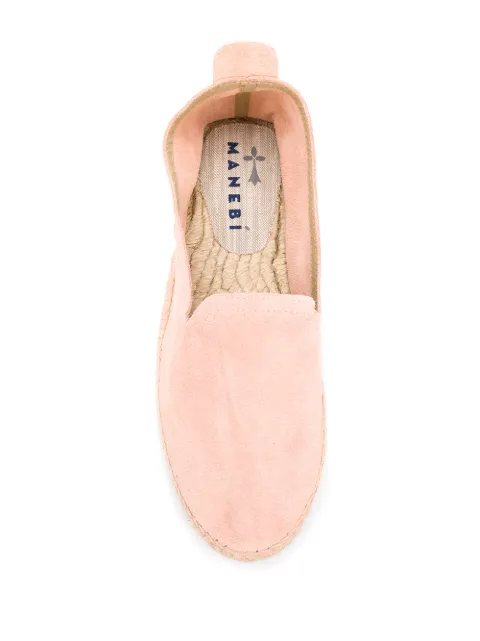 manebi hamptons suede espadrilles