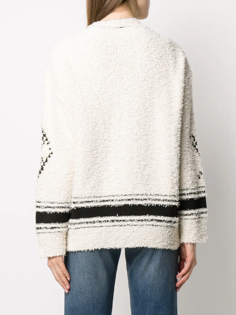 MRZ OVERSIZED V-NECK CARDIGAN 