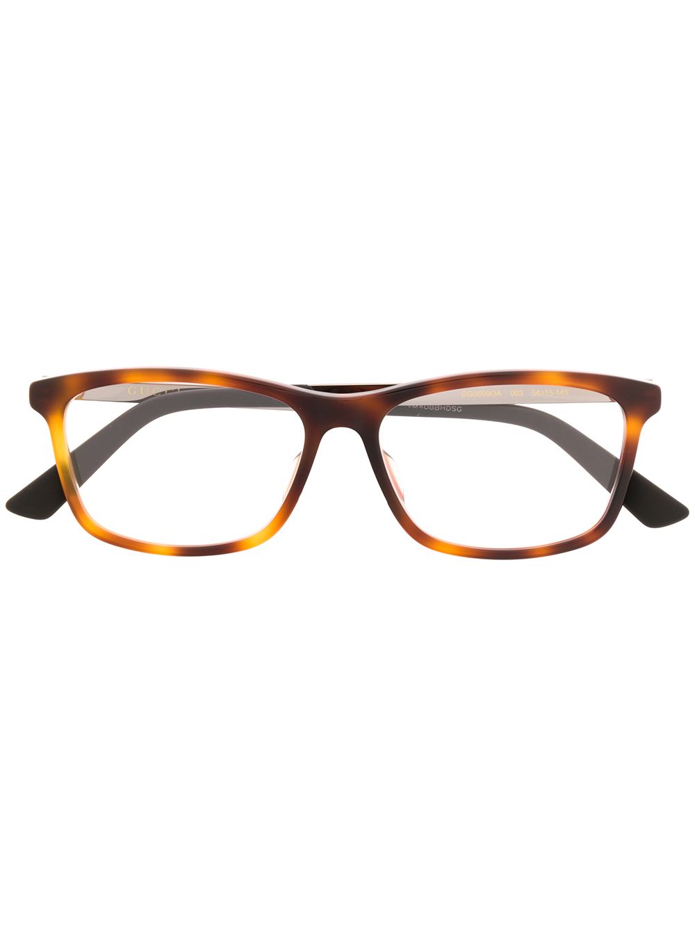 фото Gucci eyewear очки в оправе черепаховой расцветки