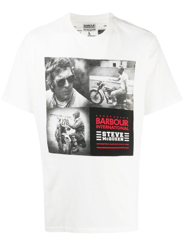 barbour mcqueen t shirt