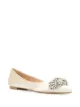 Image 2 of Badgley Mischka Octavia satin ballerina flats