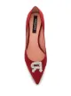 Rochas R-crystal satin pumps