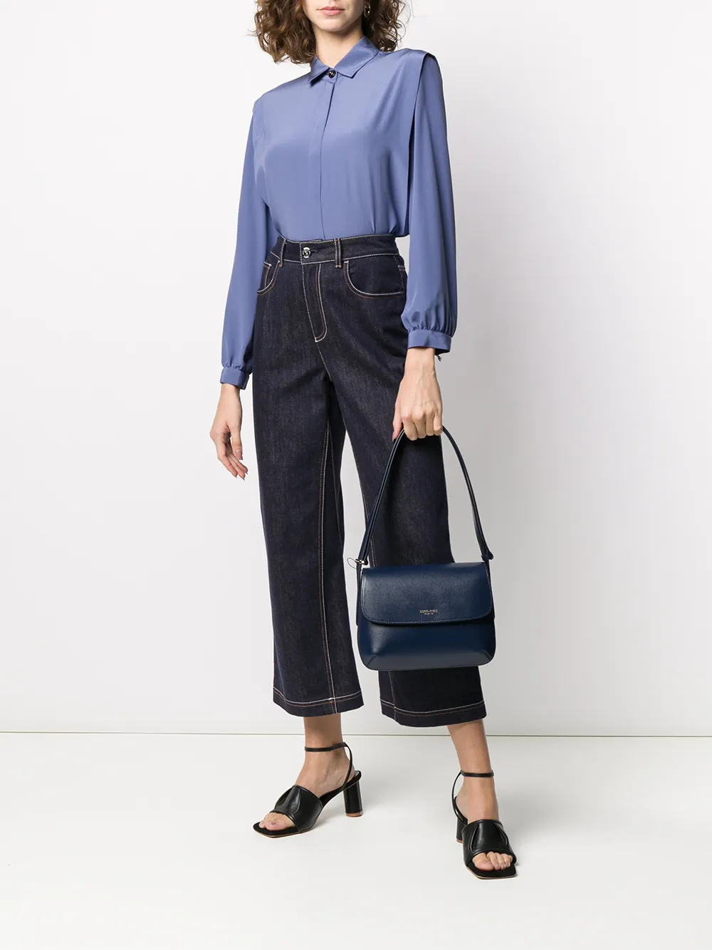  Giorgio Armani 'la Prima' Schultertasche   Blau 