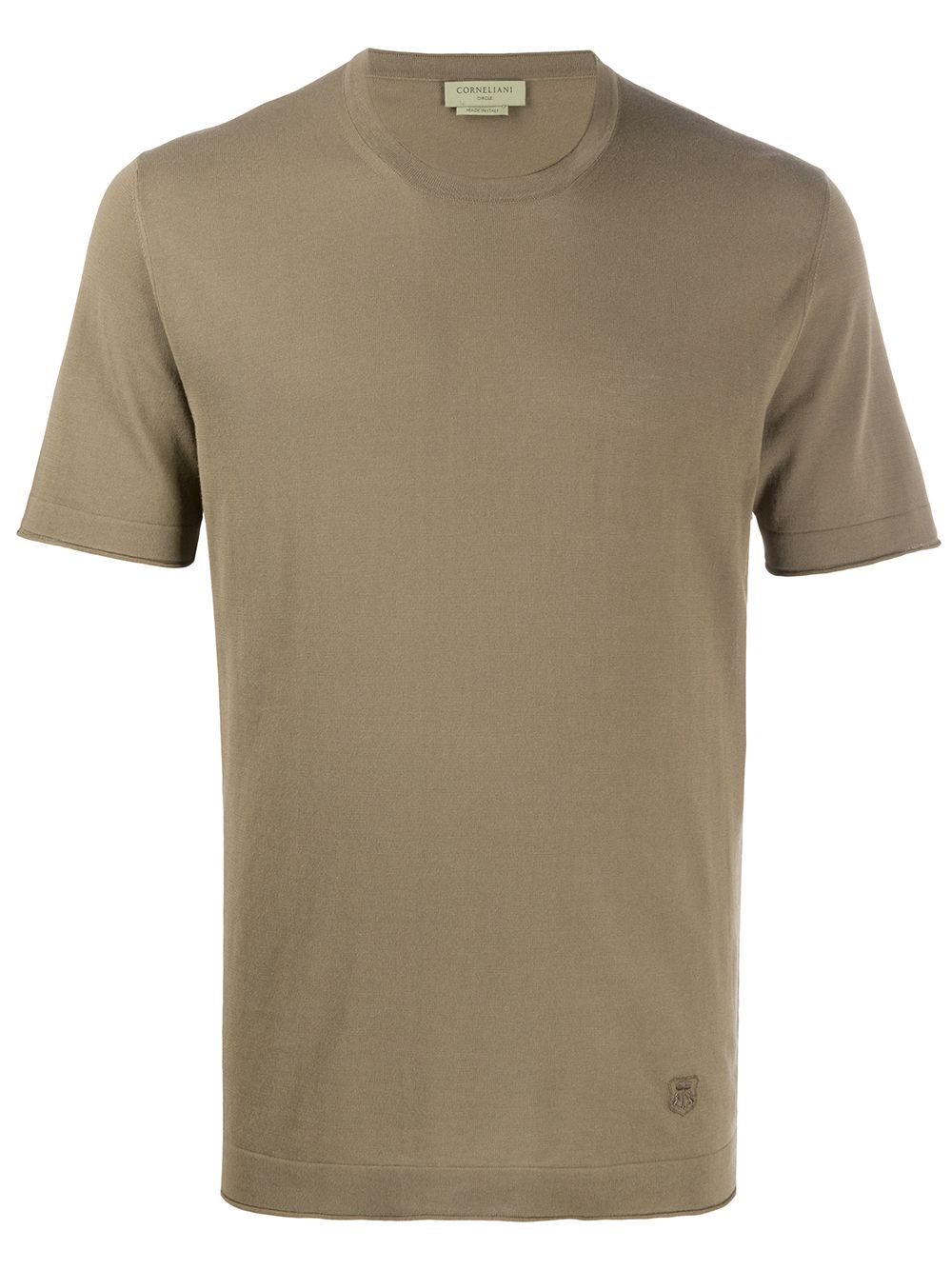 Corneliani Regular-fit Cotton T-shirt In Green