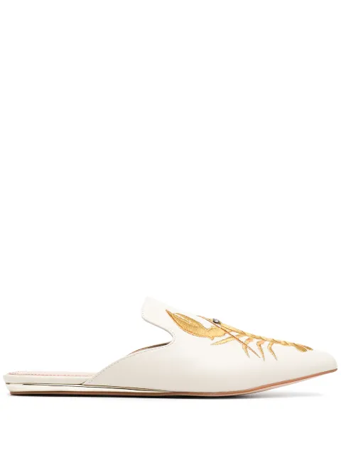 Kurt Geiger London خف مطرّز بطبعة كركند