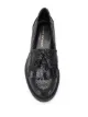 Kurt Geiger London Klarke textured low heel loafers