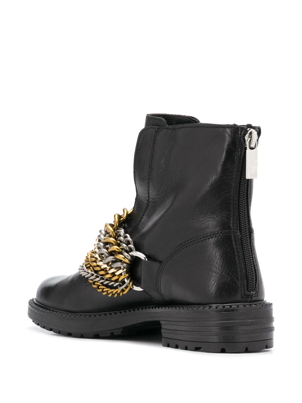 Kurt Geiger London Stefan chain-link Ankle Boots - Farfetch