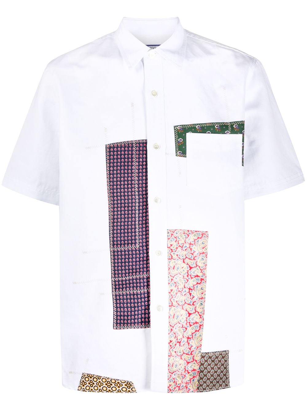 Junya Watanabe Patchwork Shirt In 白色